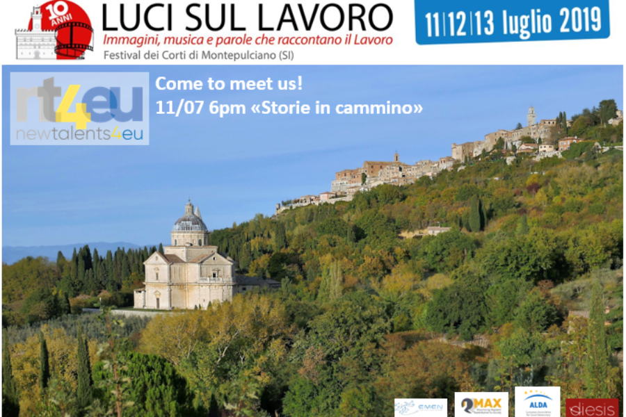 NT4EU will be at Luci sul lavoro!