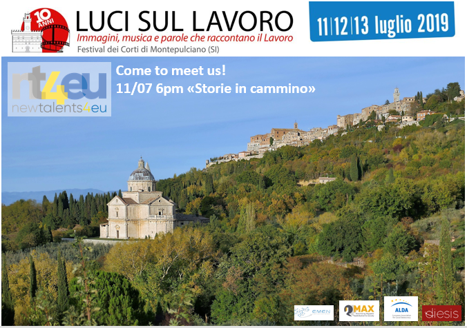 NT4EU will be at Luci sul lavoro!
