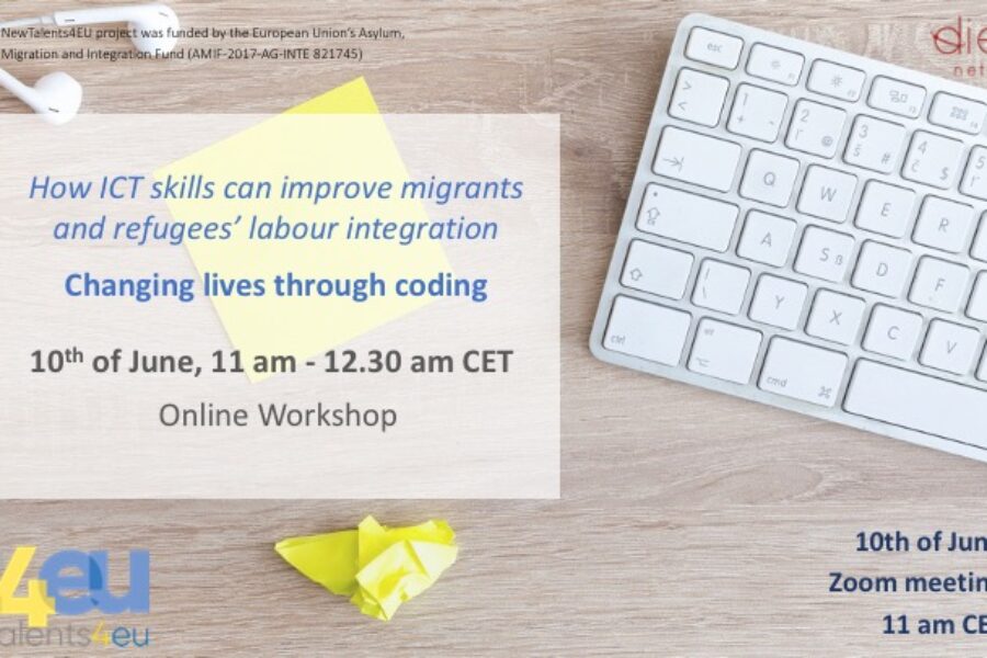 The project’s first Online Workshop is approaching!