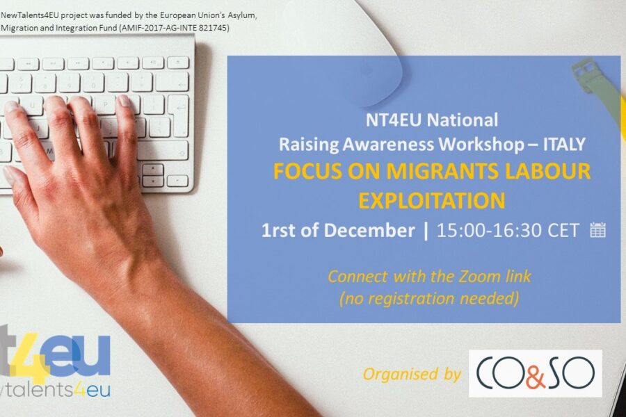Focus on the labour exploitation of migrants: Italian workshop